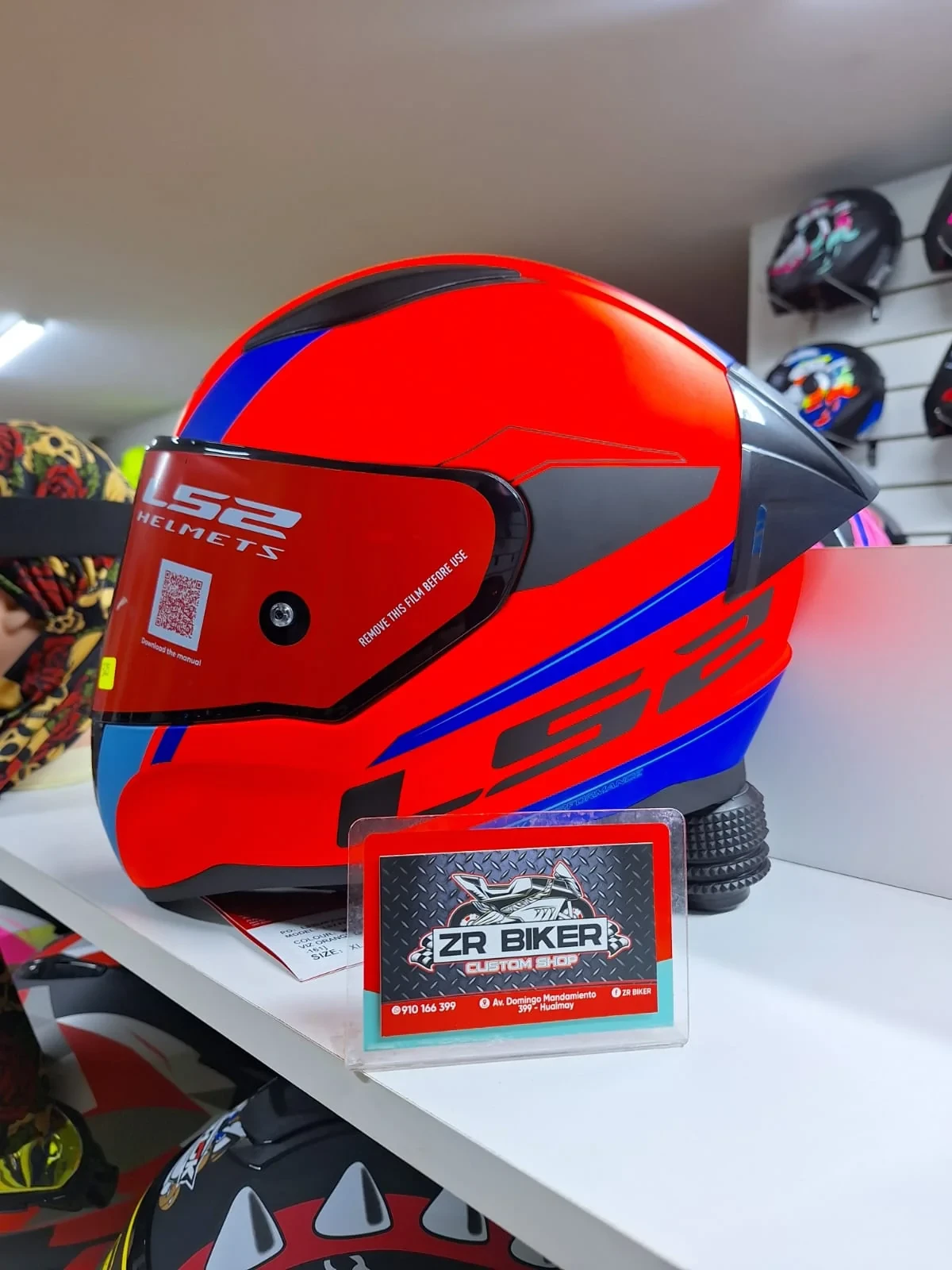 CASCO LS2 AHUMADO