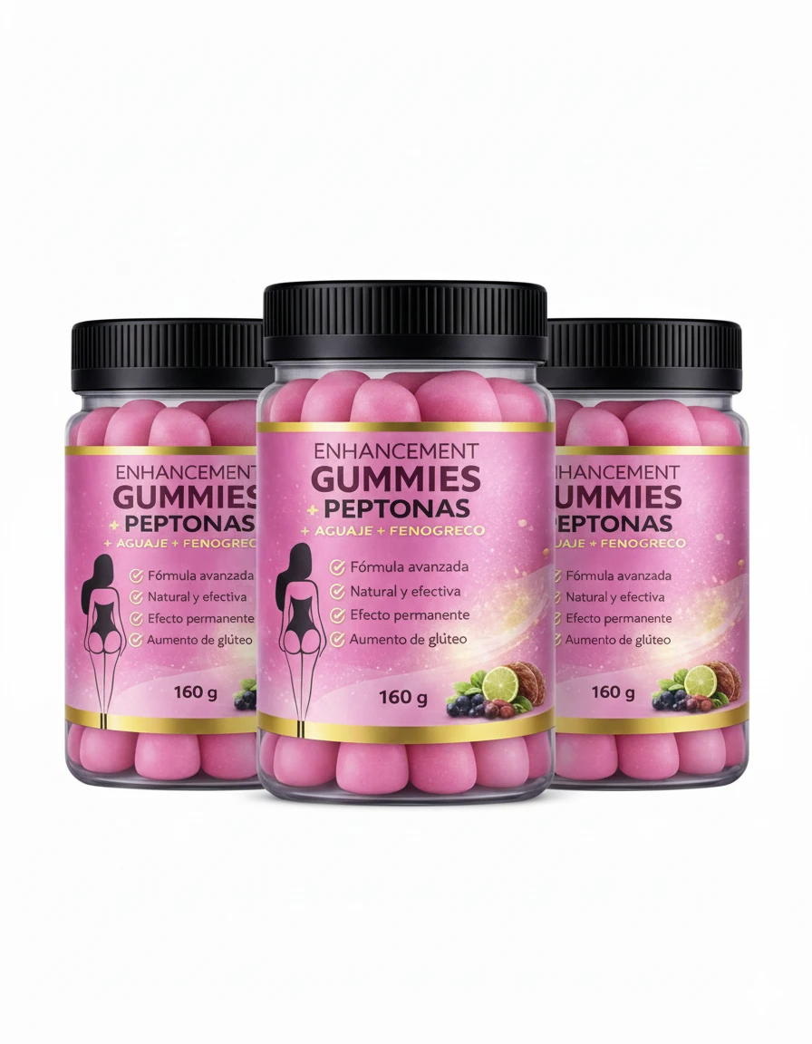 Gomitas PEPTONAS - Aumenta glúteos  3