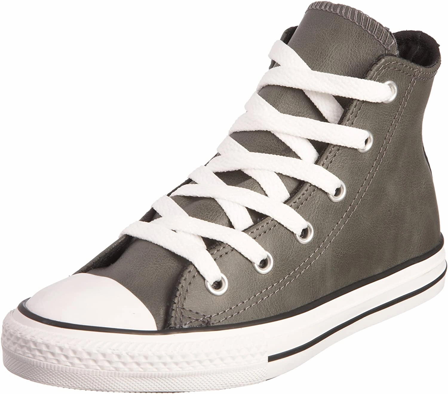 CONVERSE ALL STAR CUERO GRIS 2