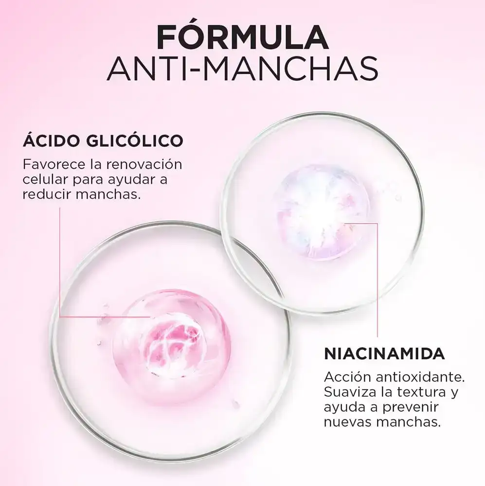Crema Día Anti-manchas Loreal Ácido Glicólico FPS30 50ml 3