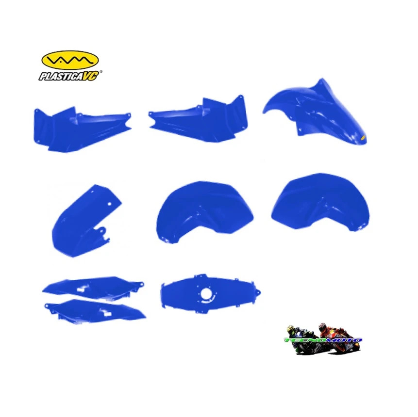 KIT PLASTICOS YAMAHA 160 FZ (9PCS) AZUL -49449