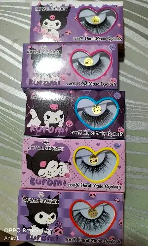 Pestañas royal secret kuromi 