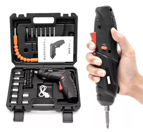 Destornillador recargable negro 2