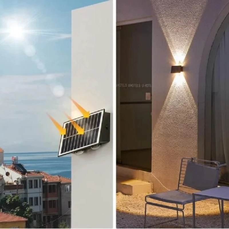 Lampara Solar Exterior  2