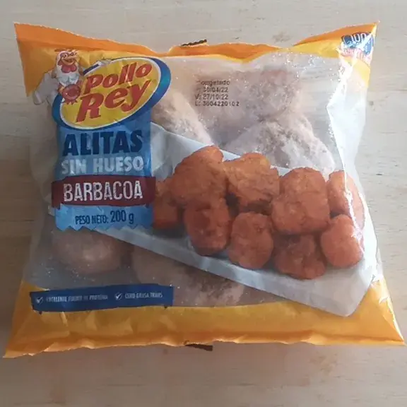 Alitas sin hueso barbacoa 