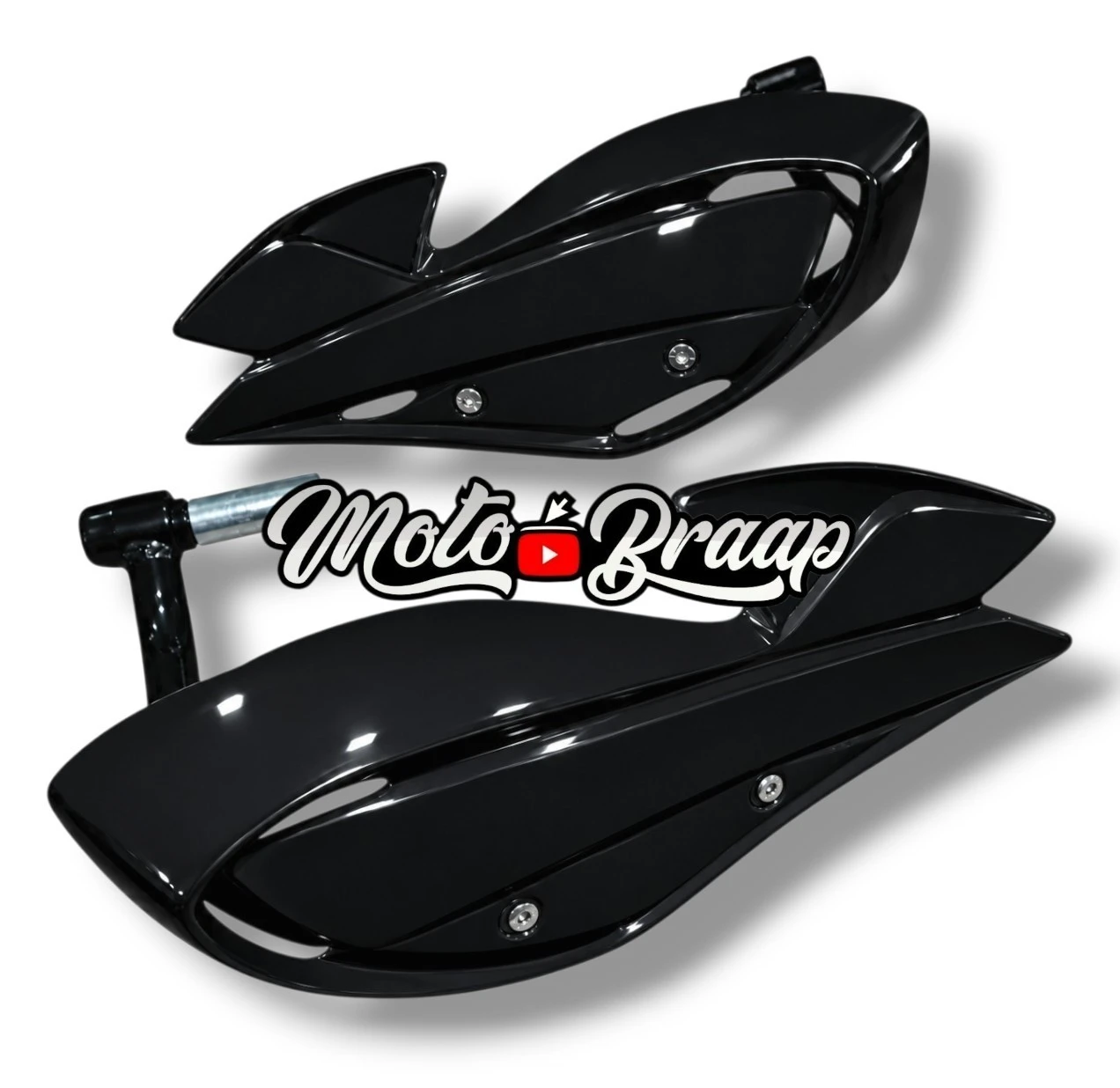 Cortavientos brazo metalico negro CTR