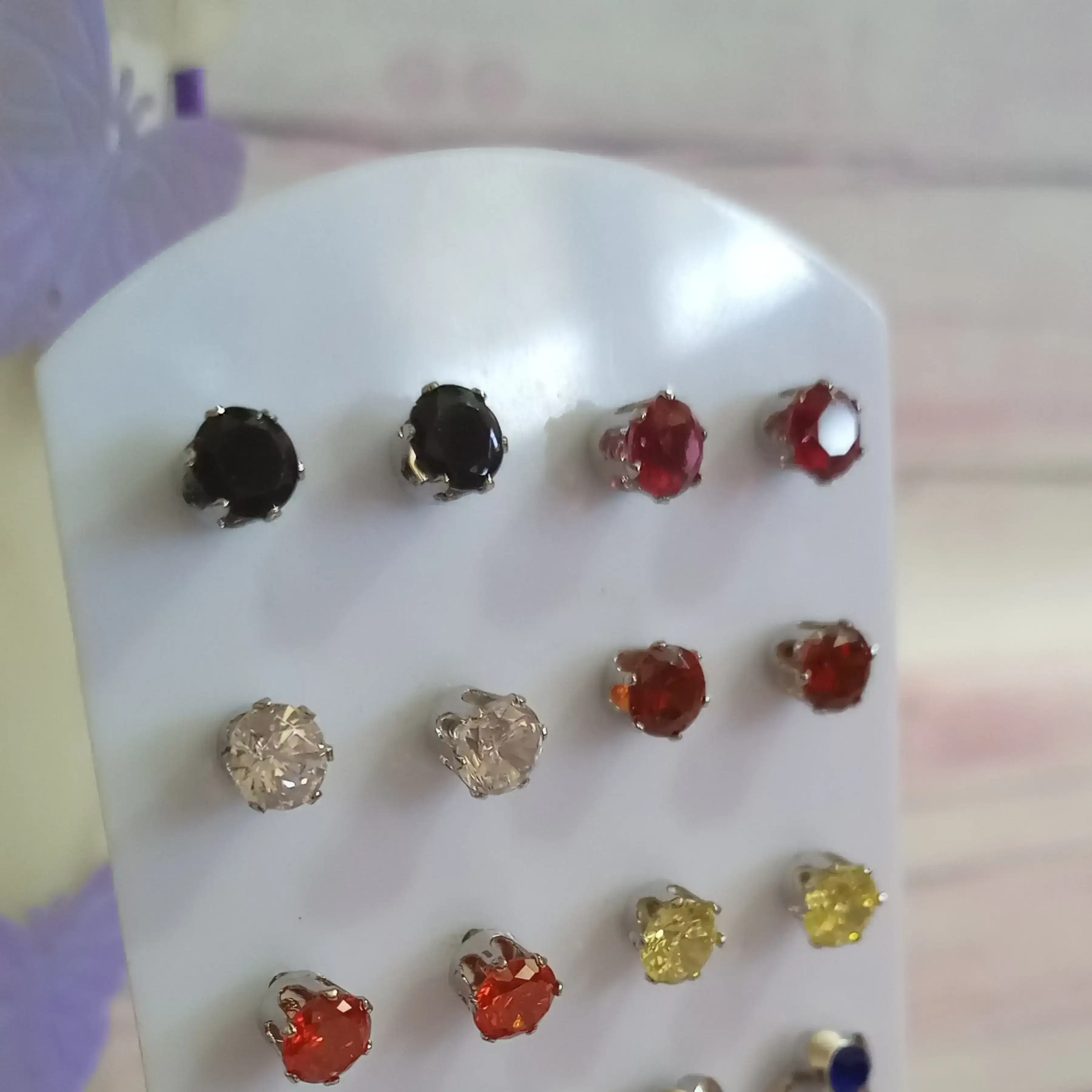 Aros pasantes con cubic😍😍😍😍 3