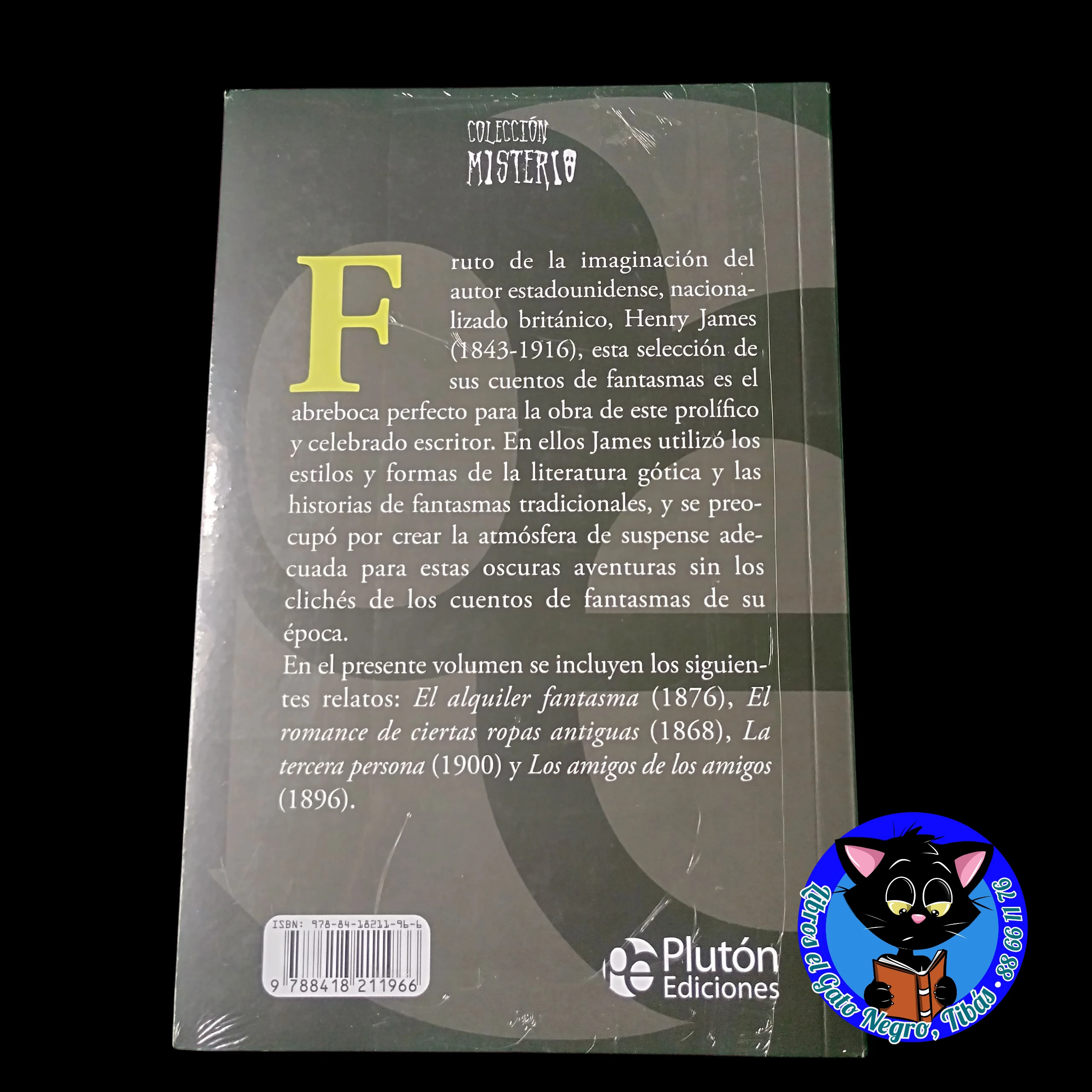 Cuentos de fantasmas , Henry James, nuevo 2