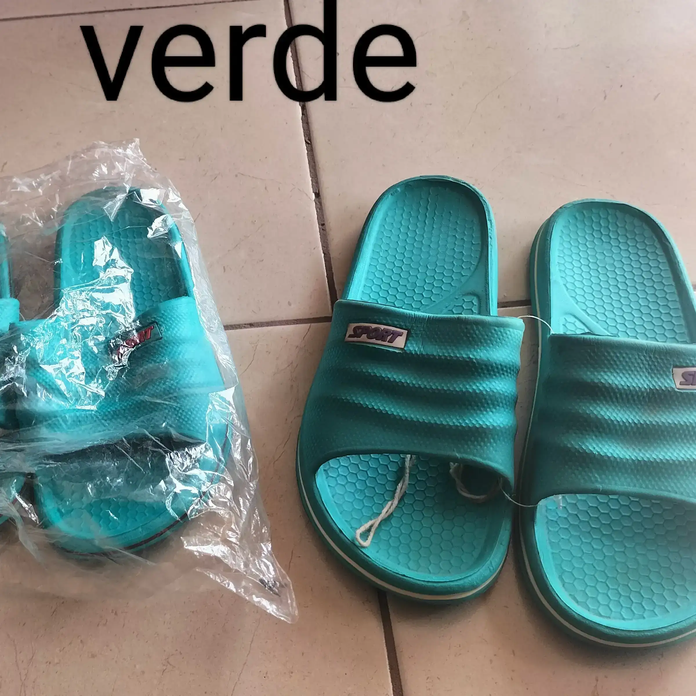 Sandalia sport p/adulto verde