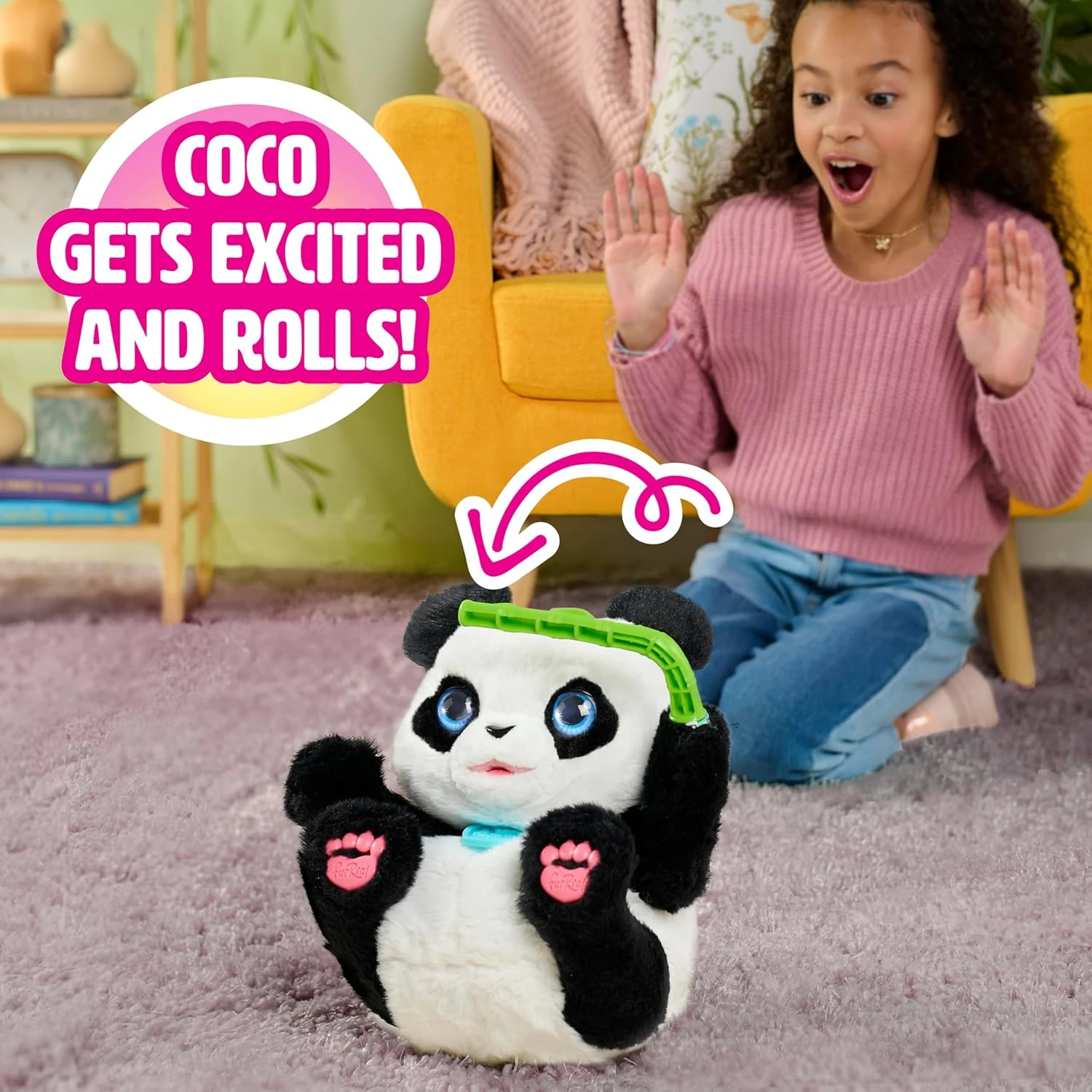 FurReal Coco The Tumbling Panda 2