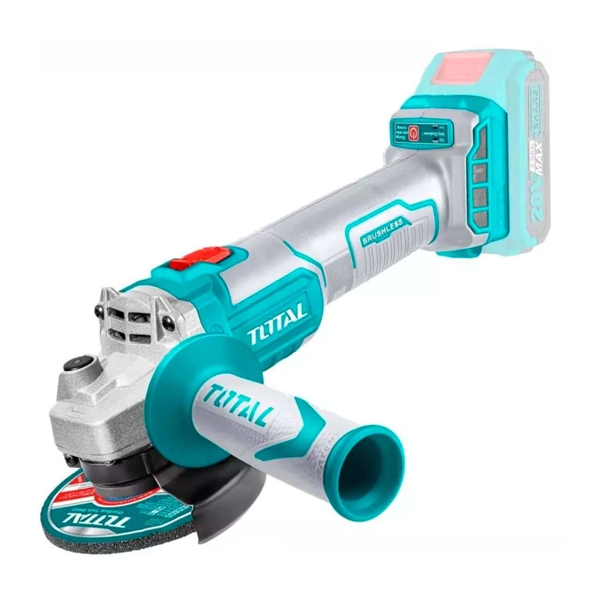 TAGLI201158 Amoladora angular 20v brushless 4 1/2" total 
