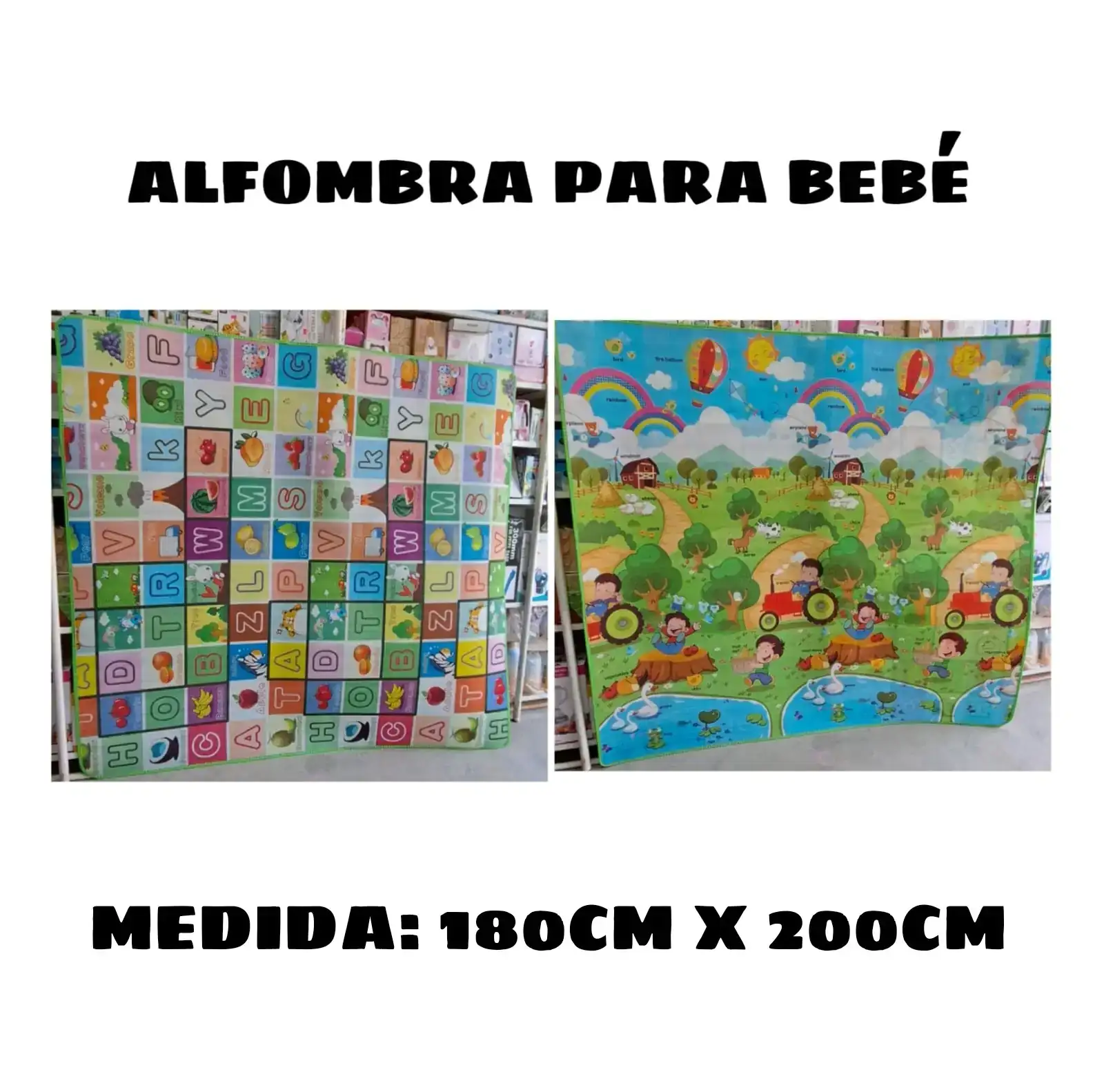 Alfombra para bebé grande 2