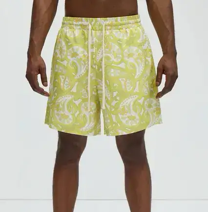 Paisley Warm Up Shorts - Size L