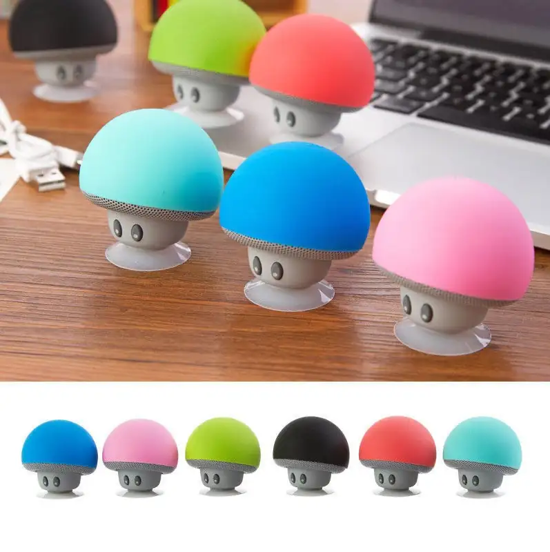 Mini bocina de honguito