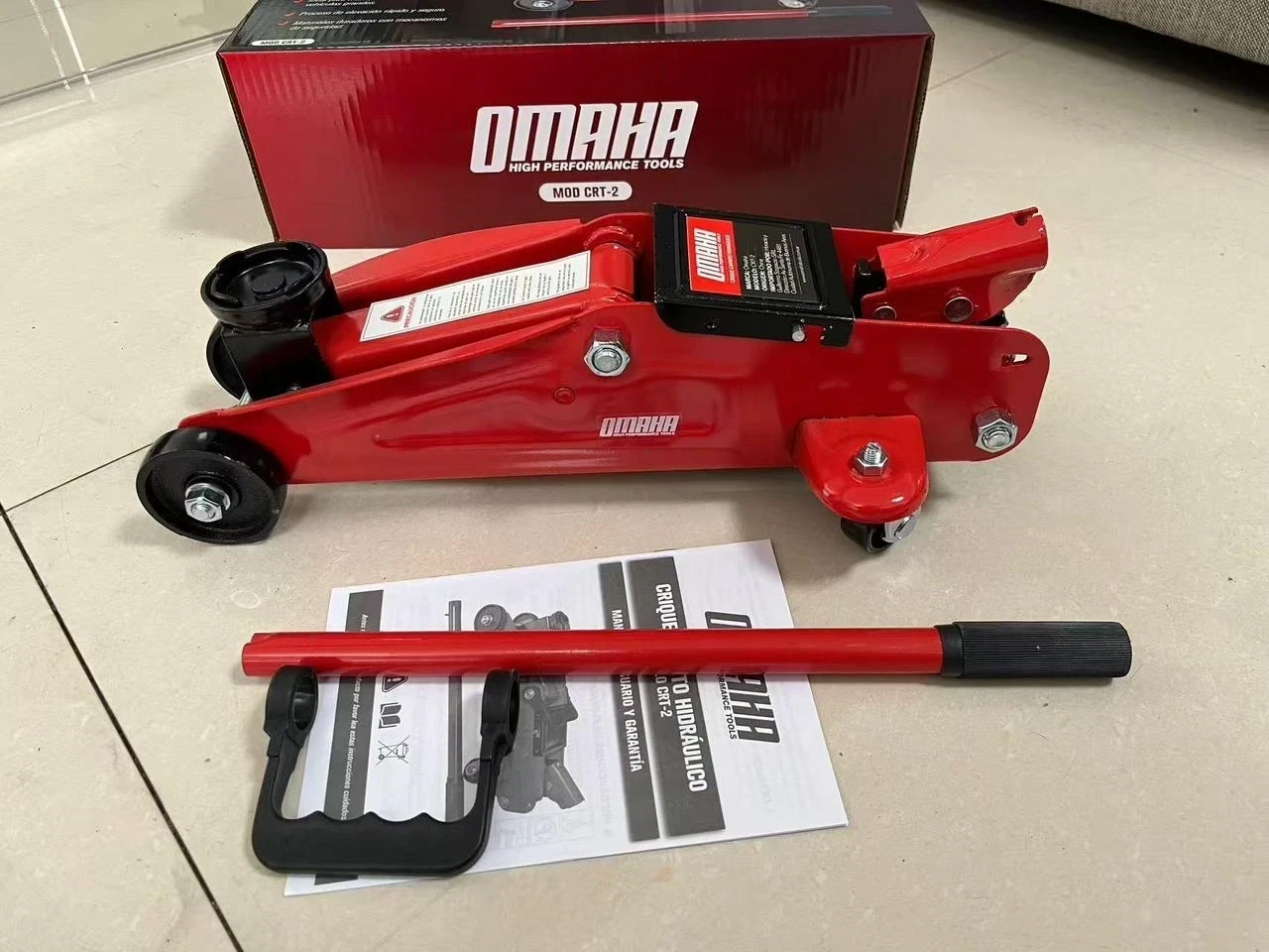 CRIQUE CARRITO HIDRÁULICO OMAHA 2 TONELADAS