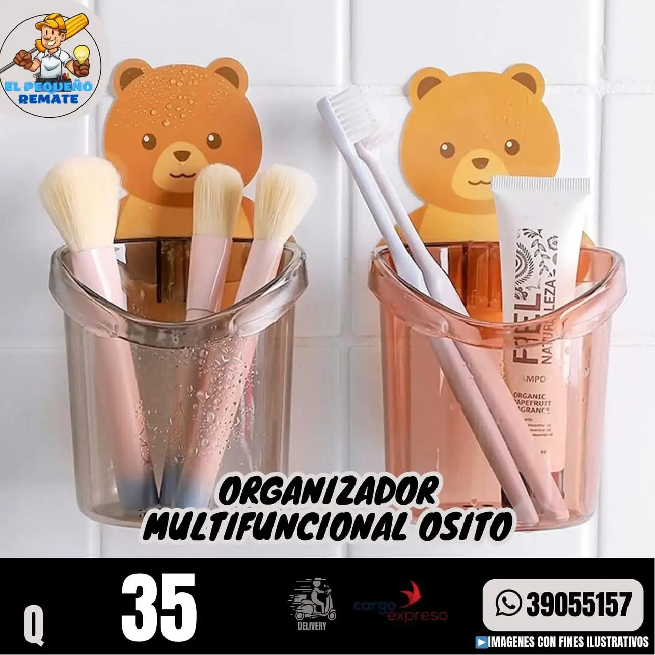 ORGANIZADOR MULTIFUNCIONAL OSITO