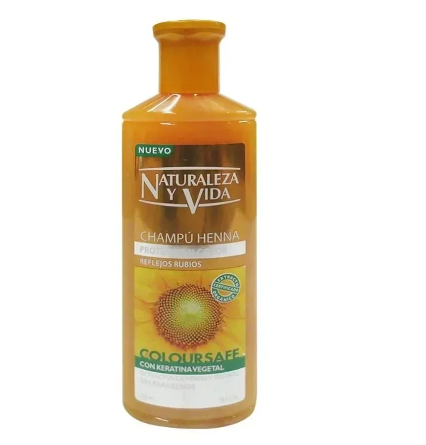naturaleza & vida shampoo matizante rubio