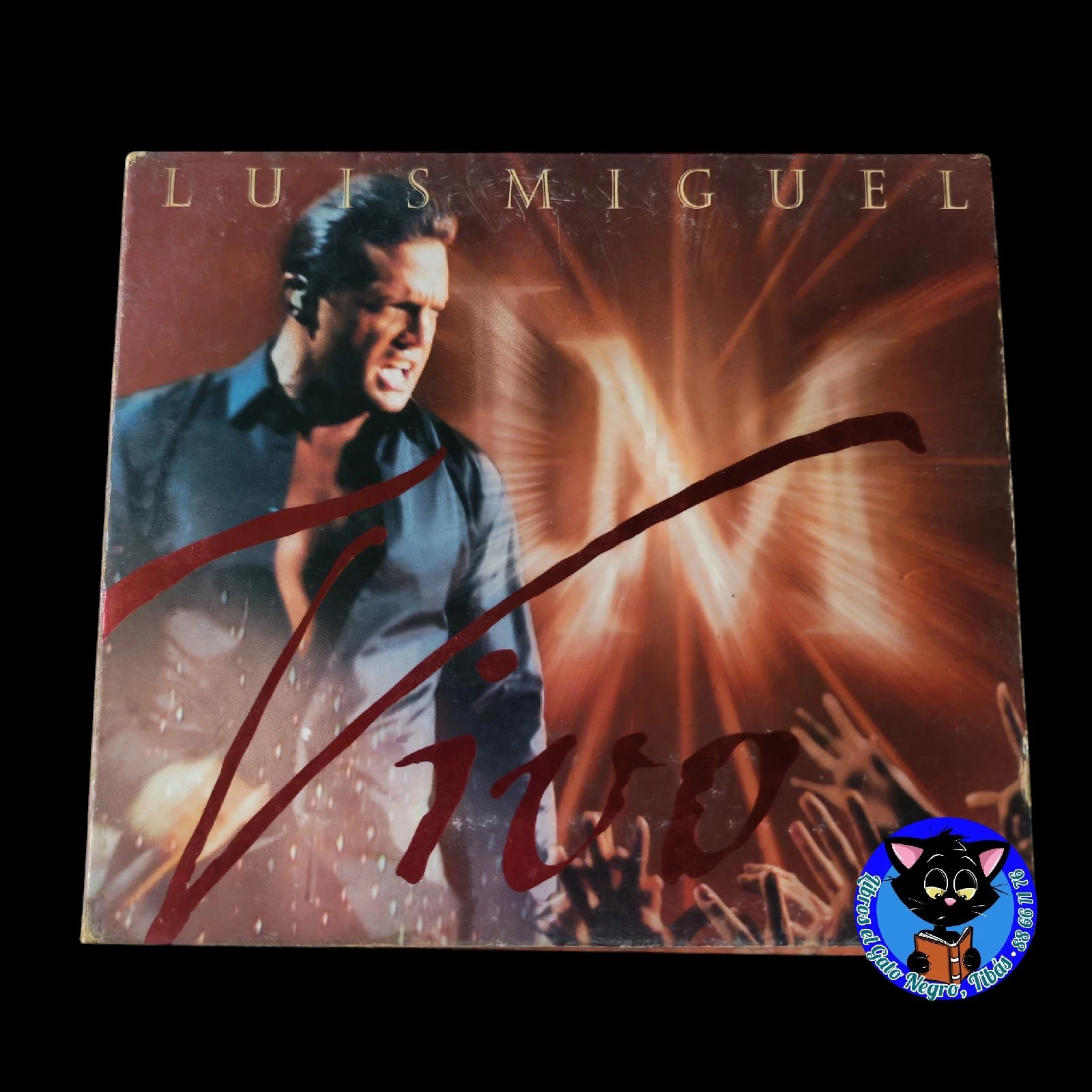 CD Luis Miguel Vivo Usado 