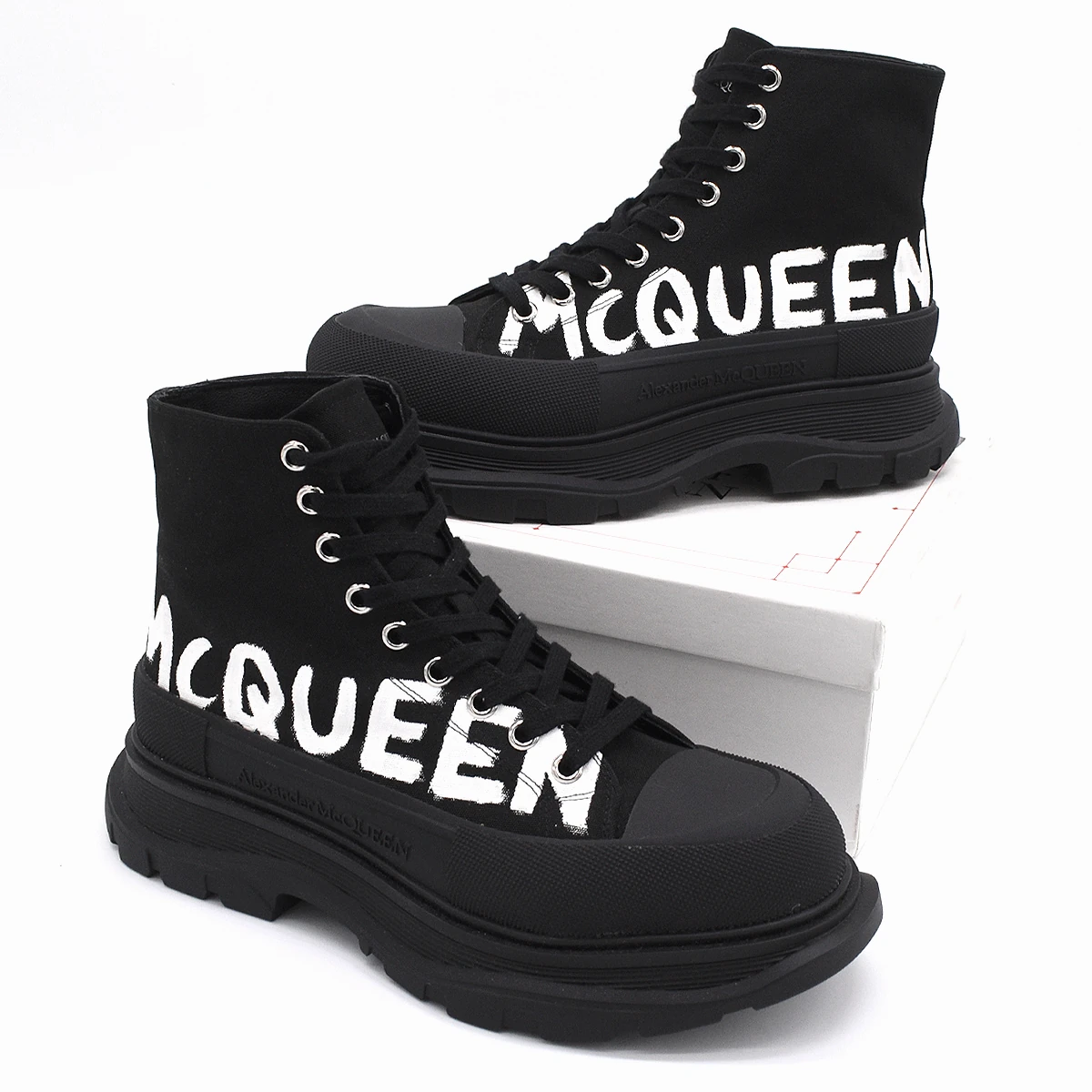 Bota Alexander McQueen Grafitti 9