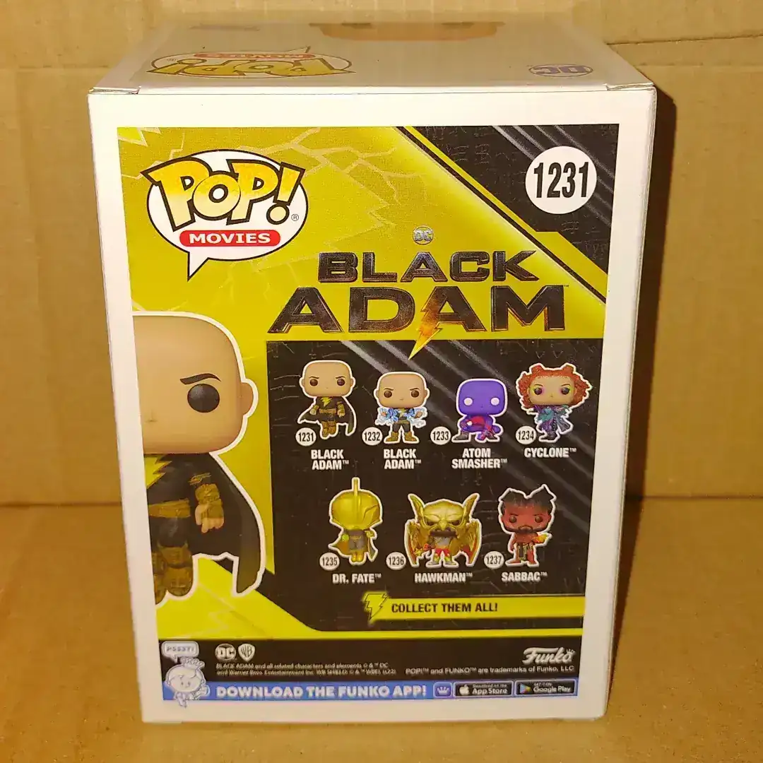 Funko Pop Black Adam - Black Adam (Flying) #1231 2