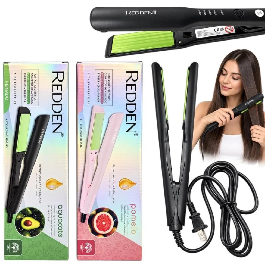 plancha para el cabello pomelo, aguacate redden 