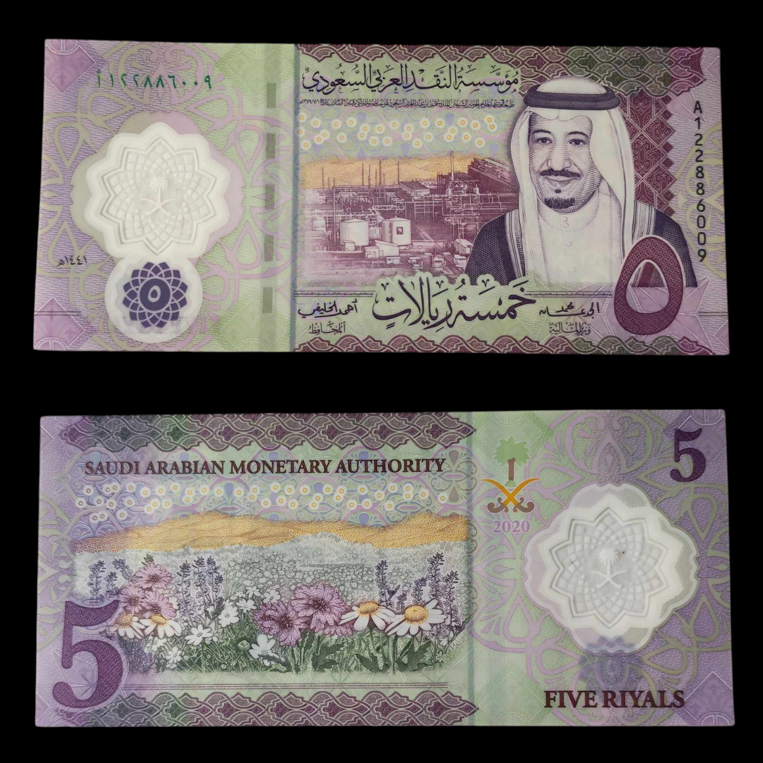 ° Arabia Saudita 5 riyals UNC