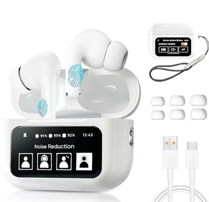 AURICULARES CON DISPLAY SUONO