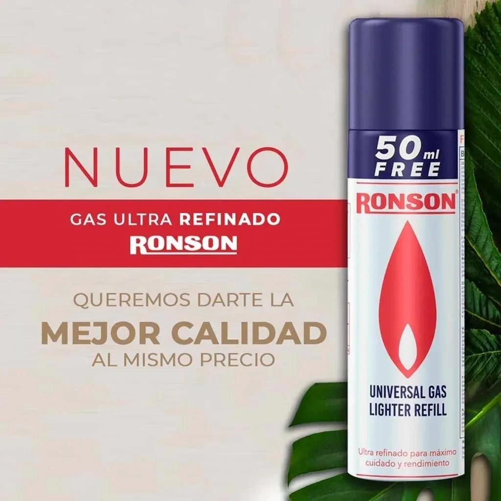 Gas Butano Ronson 300 Ml Encendedores, Chisperos, Sopletes