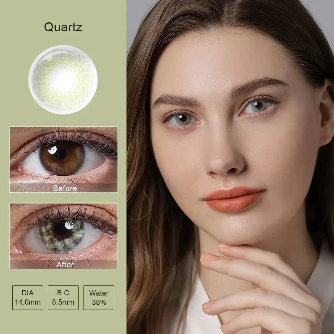 Lentes de contacto - Referencia: QUEEN / QUARTZ - Sin bordes  3