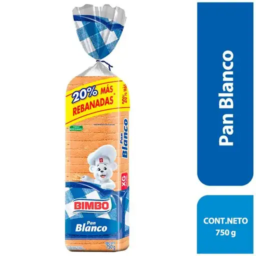 Pan Blanco Bimbo