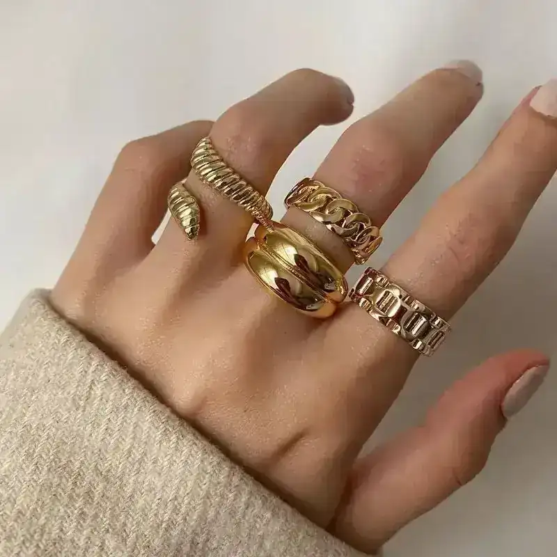 Set x4 Anillos Essen REF: D05