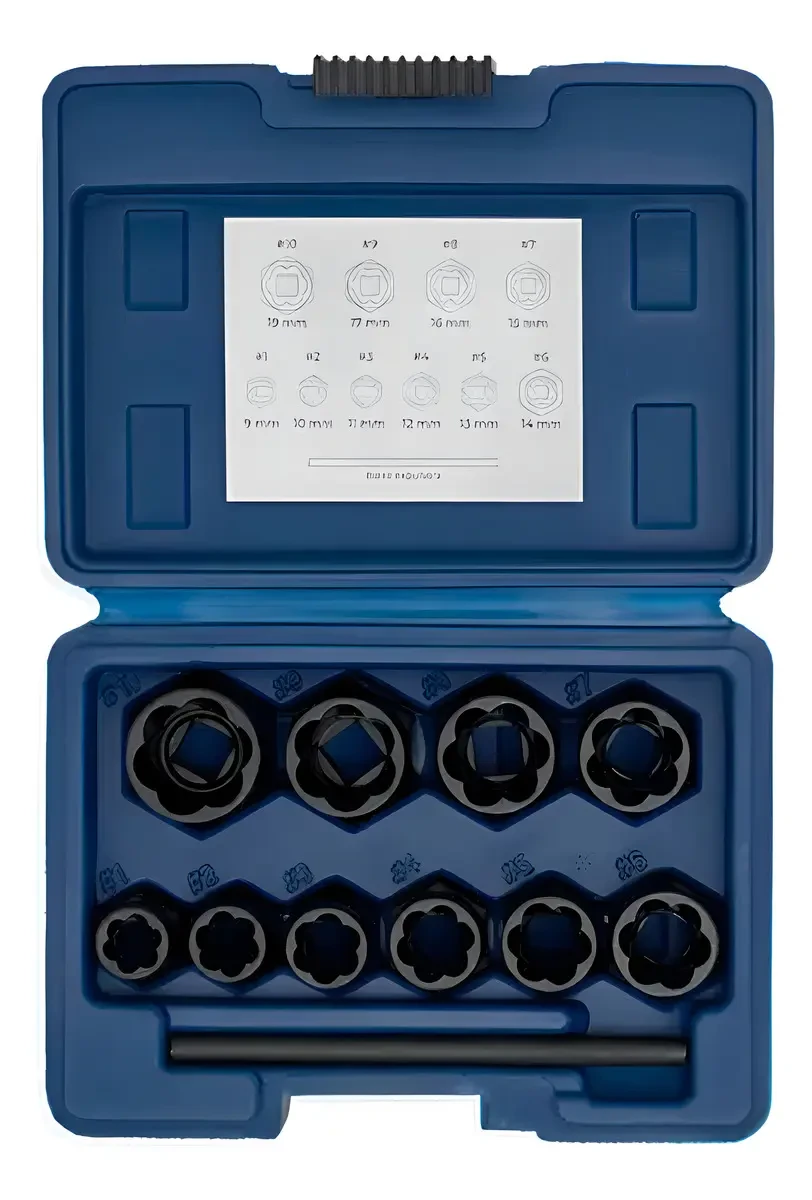 Set Extractor Bulones Y Tuercas Bremen 8342 3/8 10pz Mkb