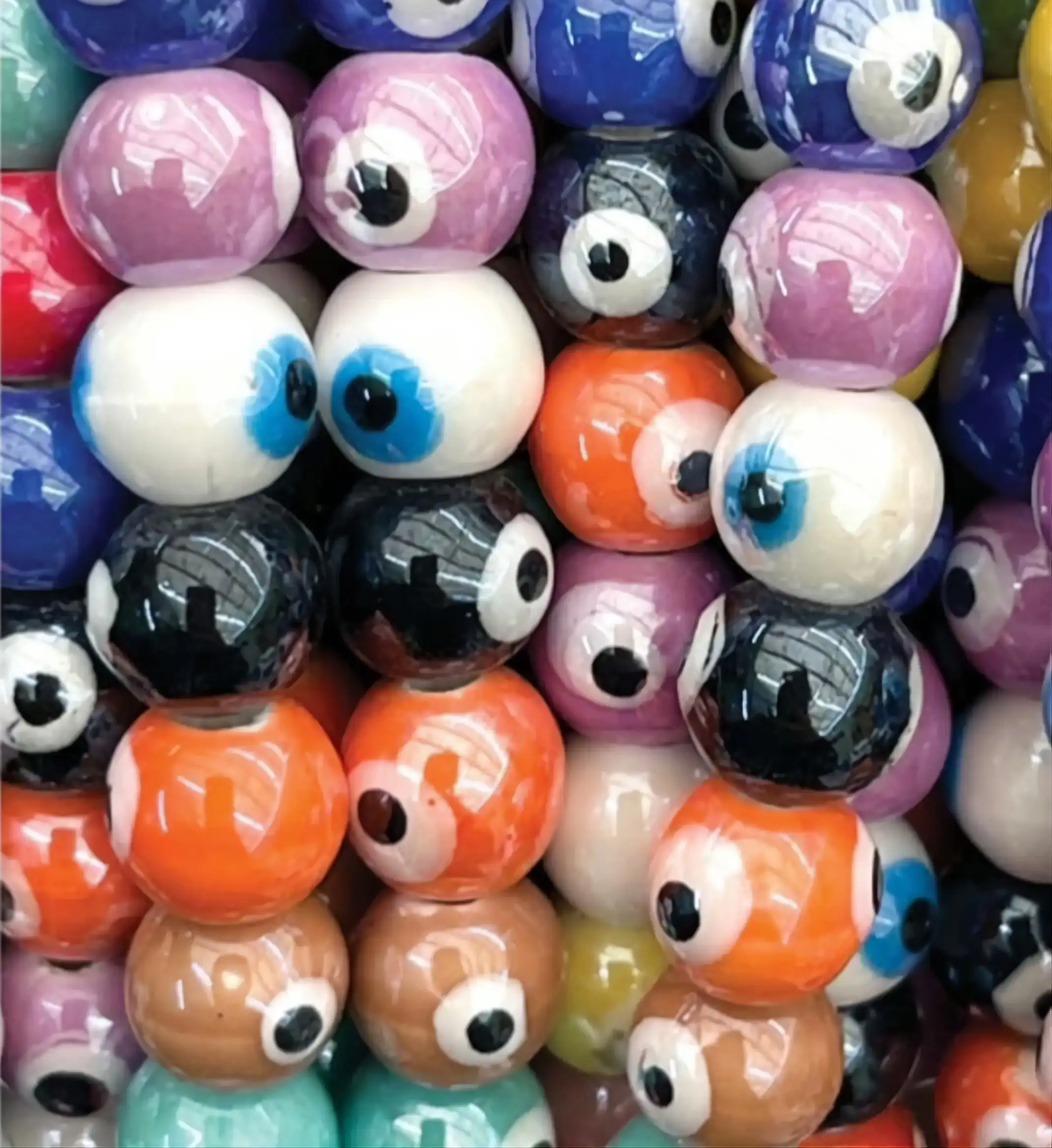 Ojo turco bola cerámica 