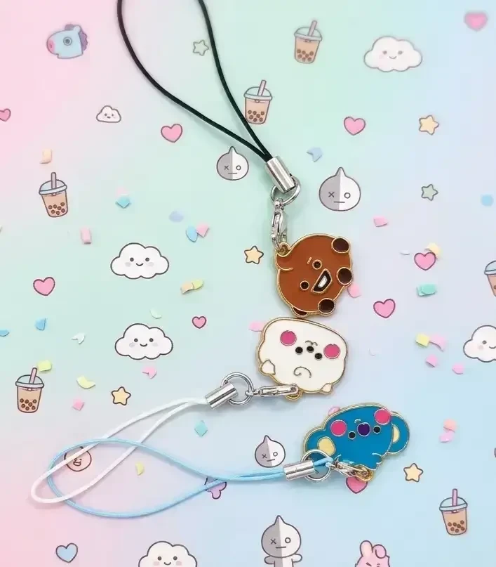 Phone Straps / Colgantes para celular  2