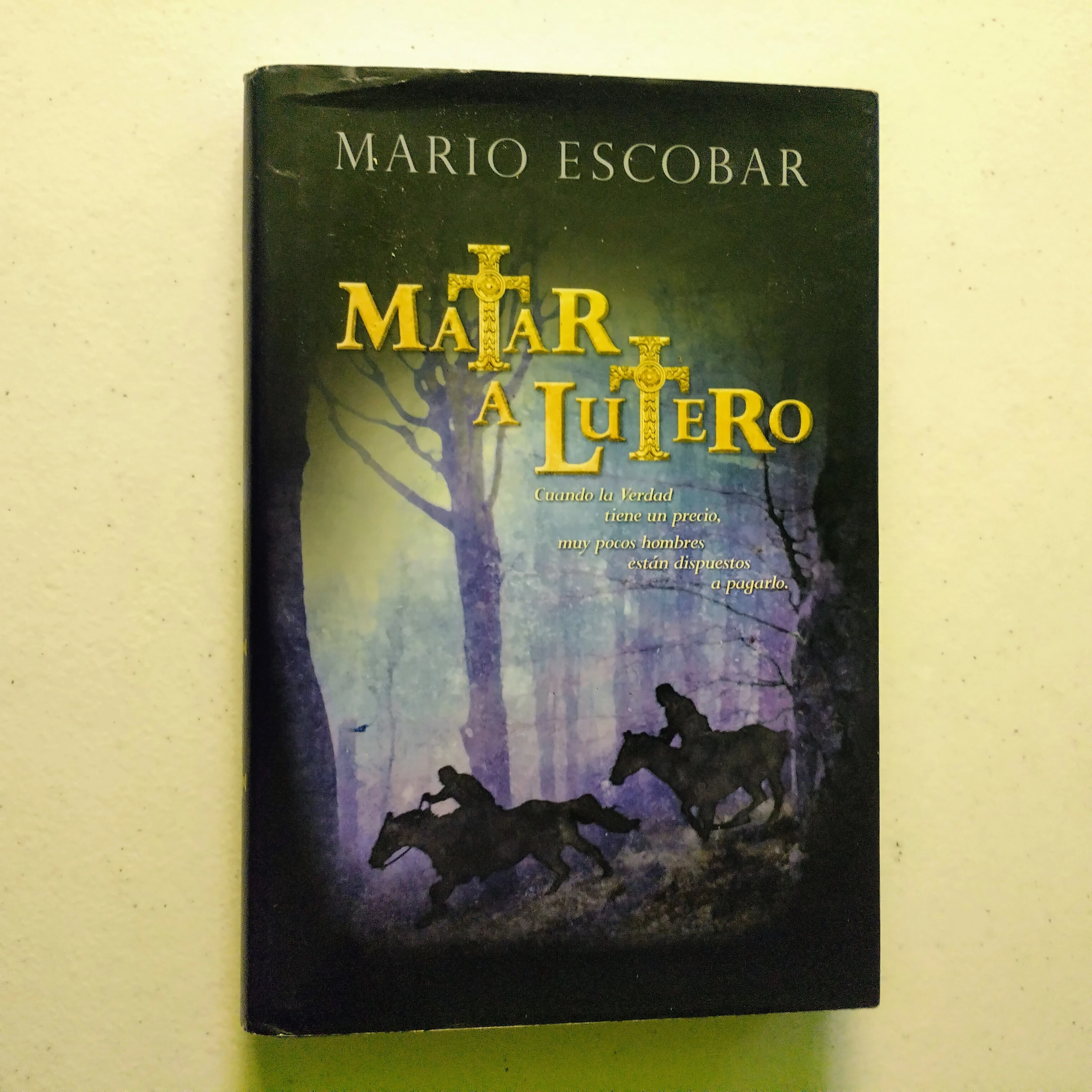 Matar a Lutero, Mario Escobar, usado 