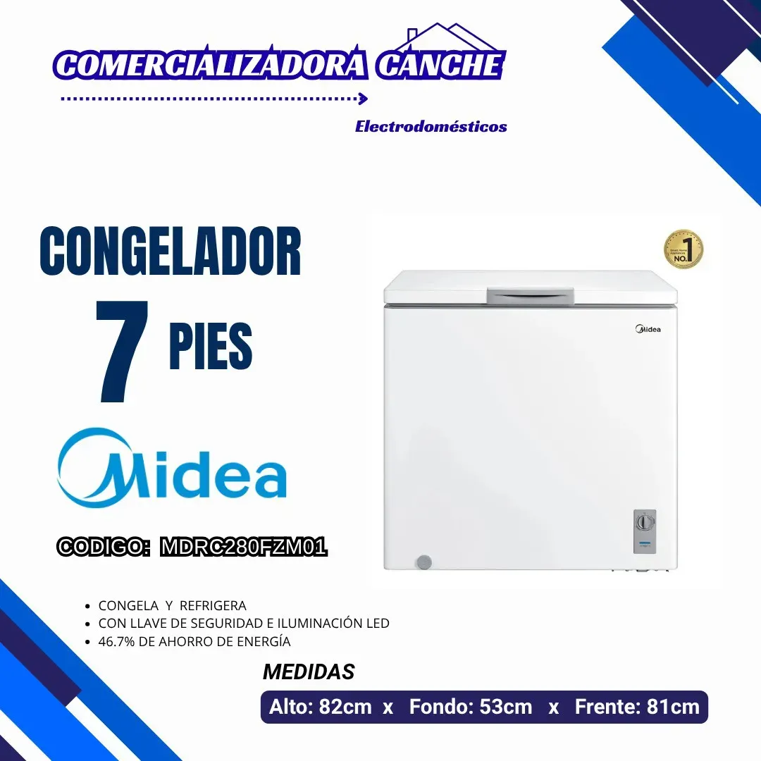 CONGELADOR 7PIES MIDEA