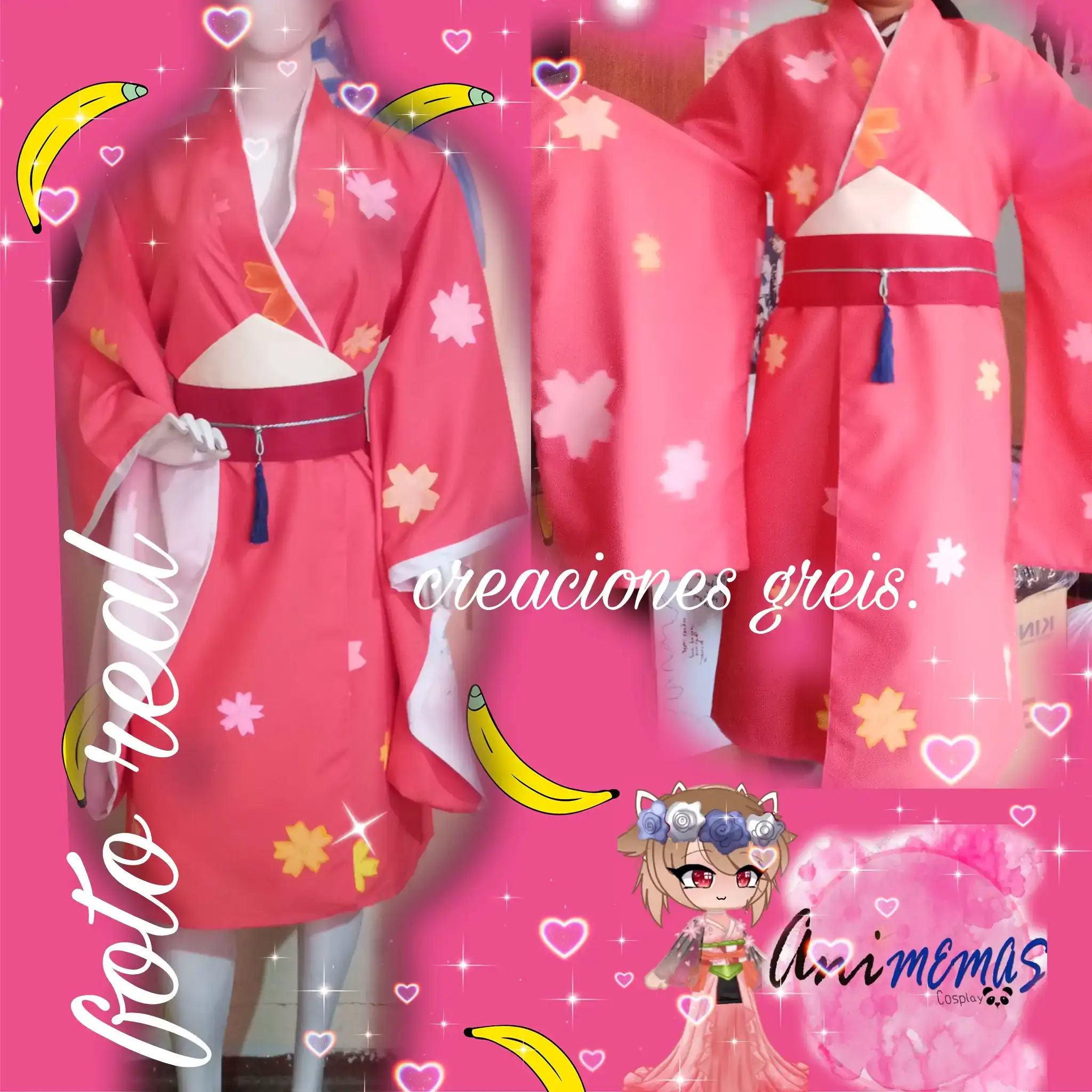 Kimono rosa