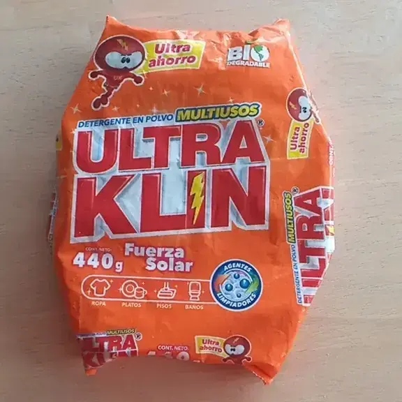Jabón en polvo Ultra klin  de 440 g 2