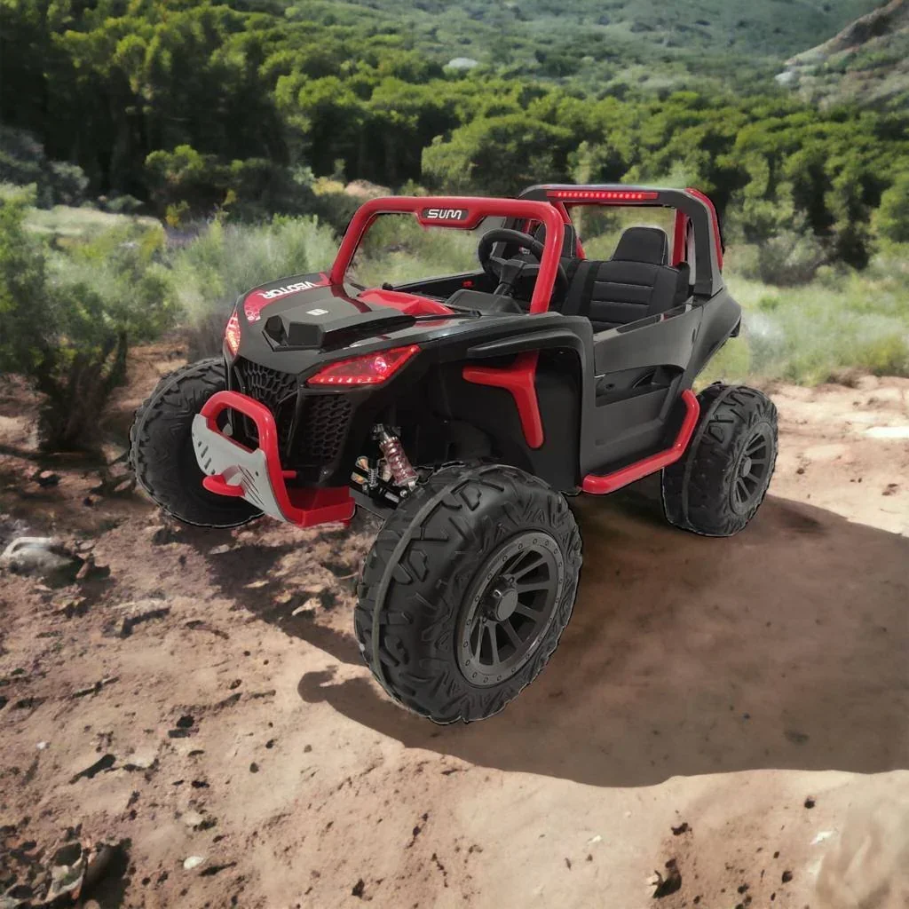 Carro Eléctrico Para Niño Buggy Gigante Con Pantalla de Video Gigante 1 a 8 años