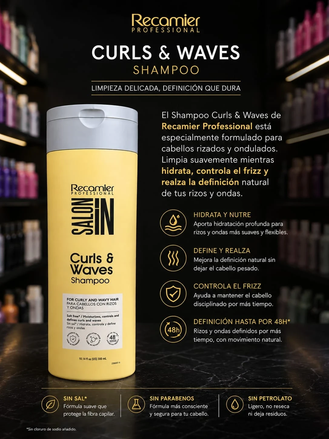 recamier shampoo curls & waves 300ml.jfif
