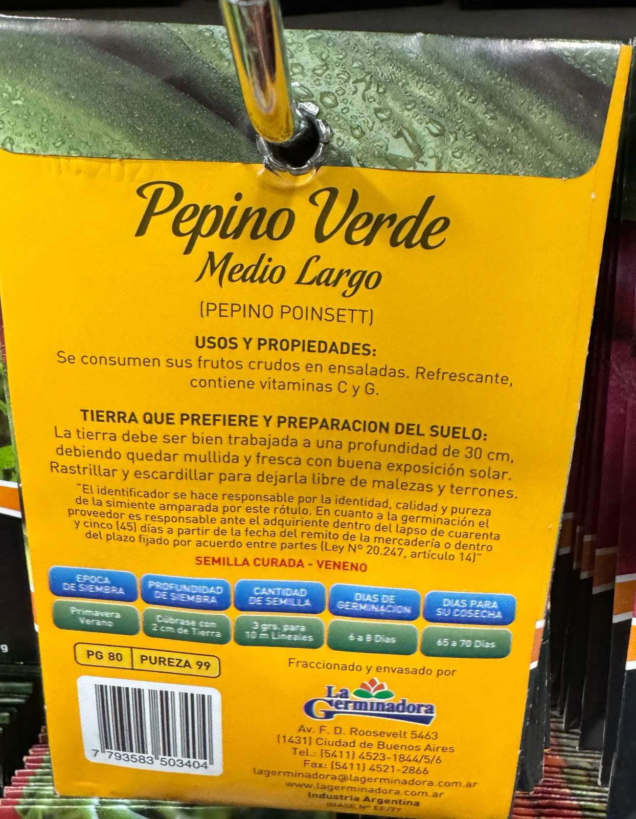 Pepino verde  2