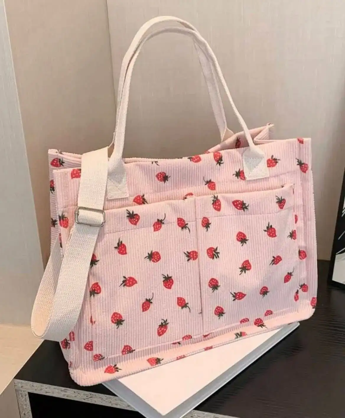 Tote bag fresas bolso 4