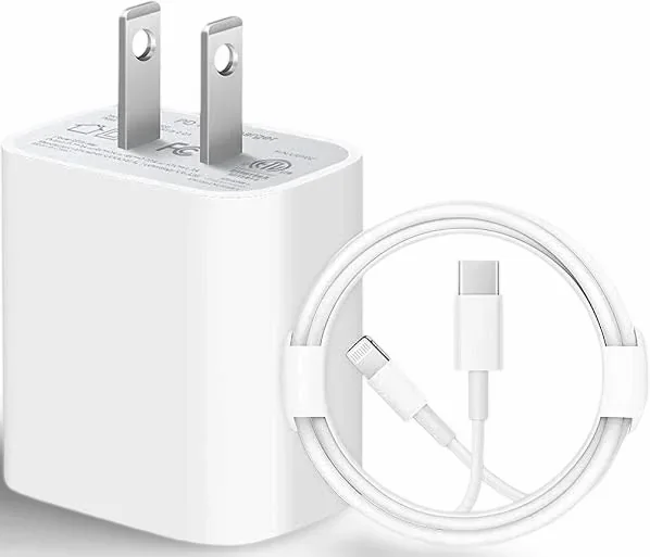Cargador Iphone 20w blanco