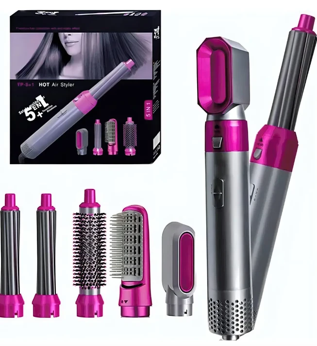 MOLDEADOR SECADOR 5 EN 1 ROSADO
