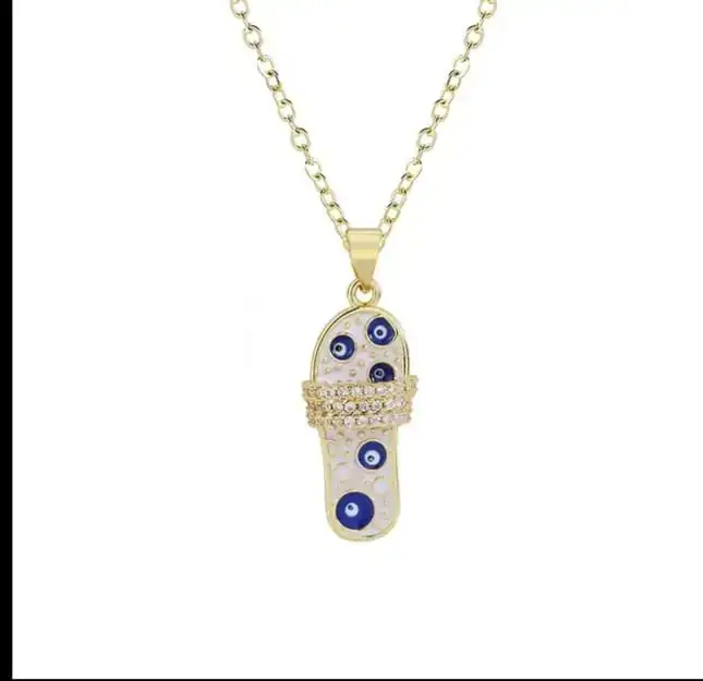 Cadena con dije de chancla LT9763
