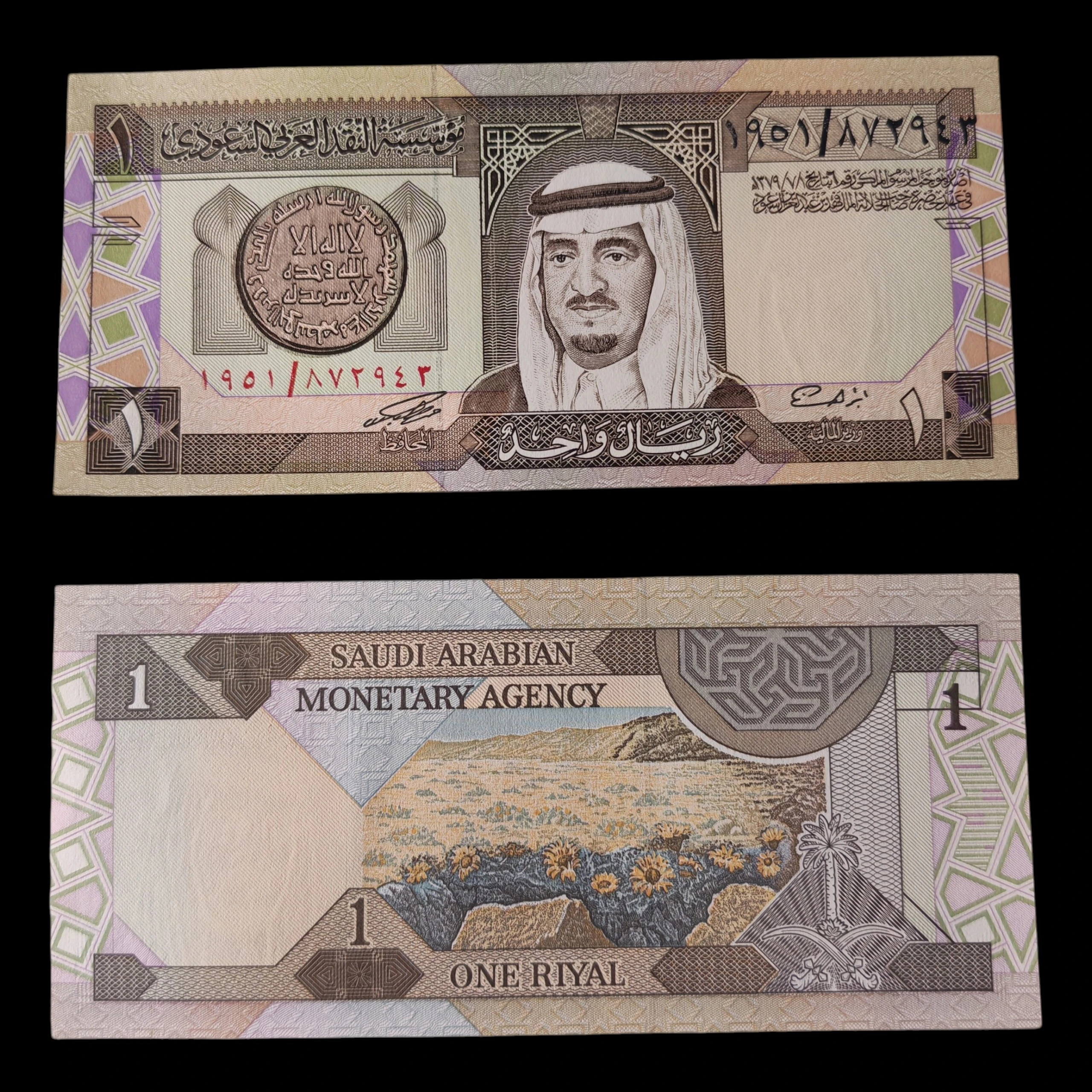 ° Arabia Saudita 1 riyal UNC