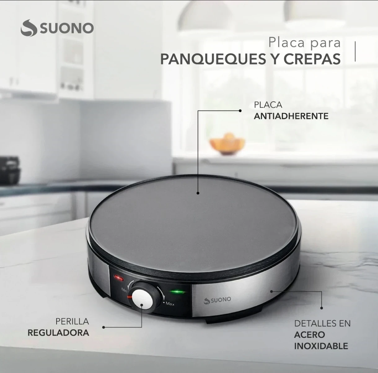 PANQUEQUERA ELECTRICA SUONO 3