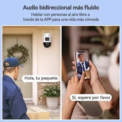 Cámara De Seguridad 6mp  Doble Lente Video A Color 24/7 Imou Sense Alta Definición 5