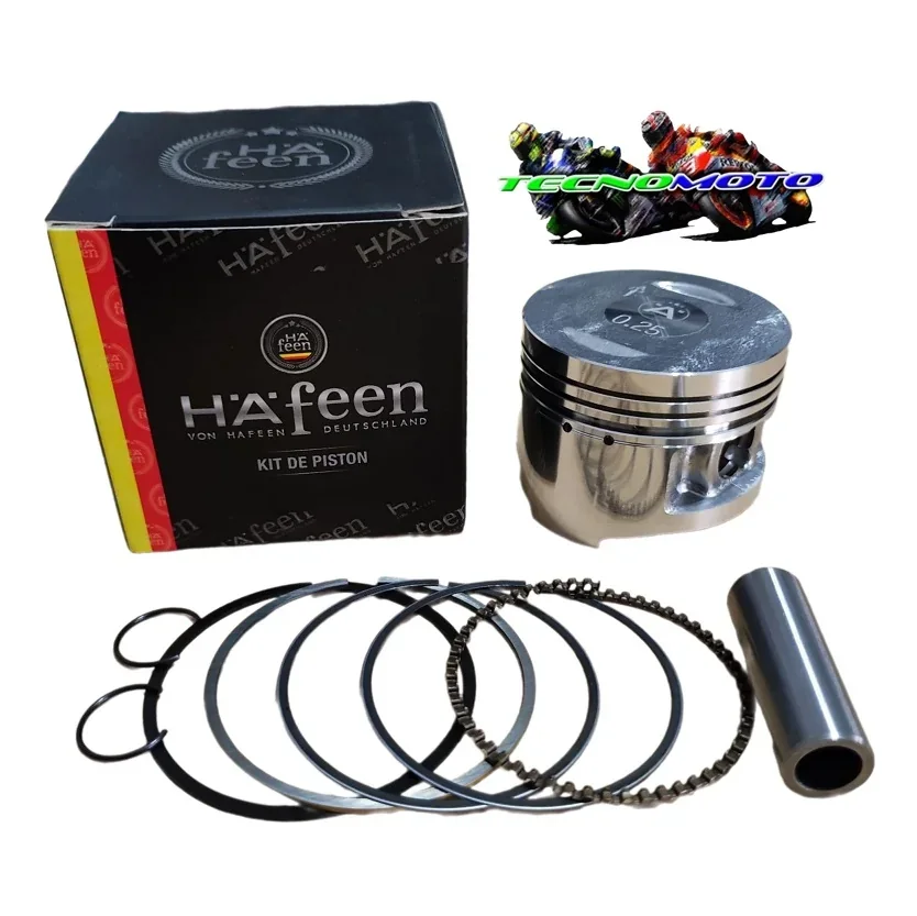 KIT PISTON YAMAHA 110 CRYPTON NEW  0.75 (51.00) [HAFEEN] - 44491