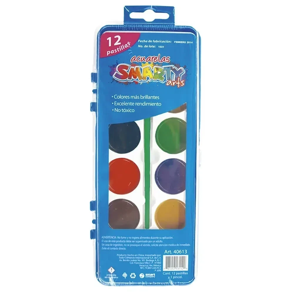 Acuarela estuche c12 colores 2